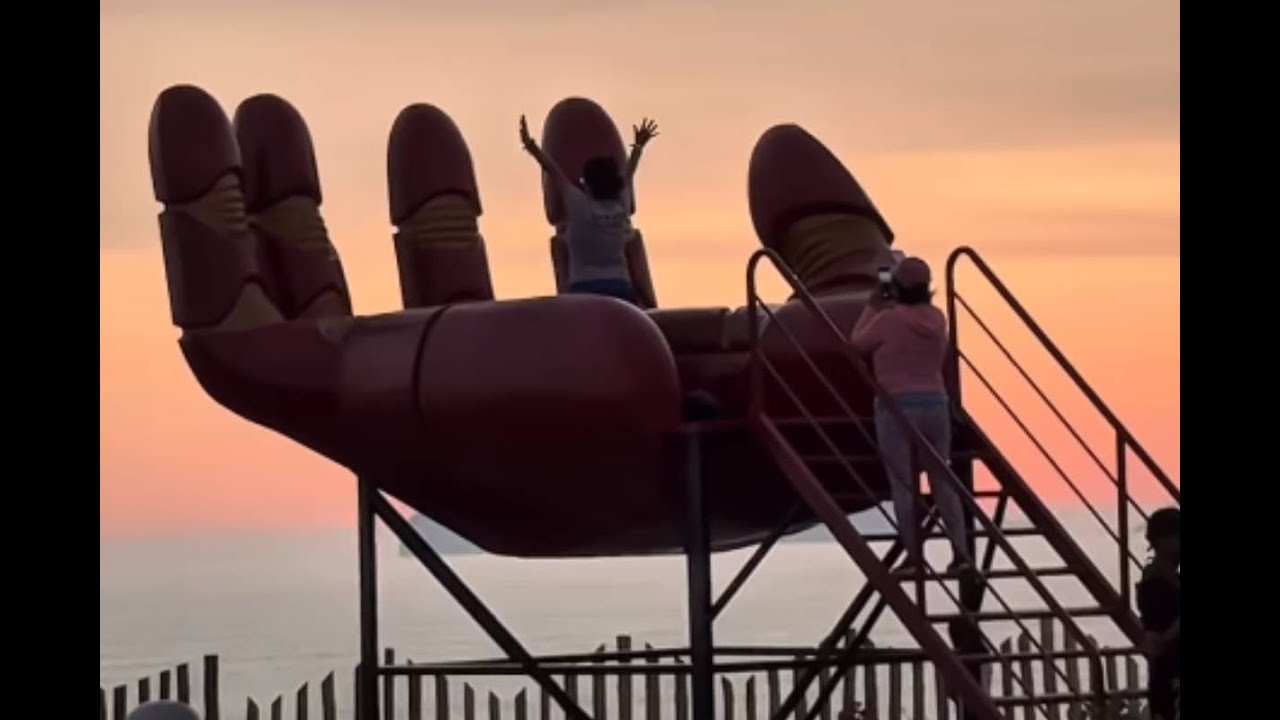 San Miguel: Polémica por el mirador 'mano de Iron Man', el nuevo atractivo turístico del distrito