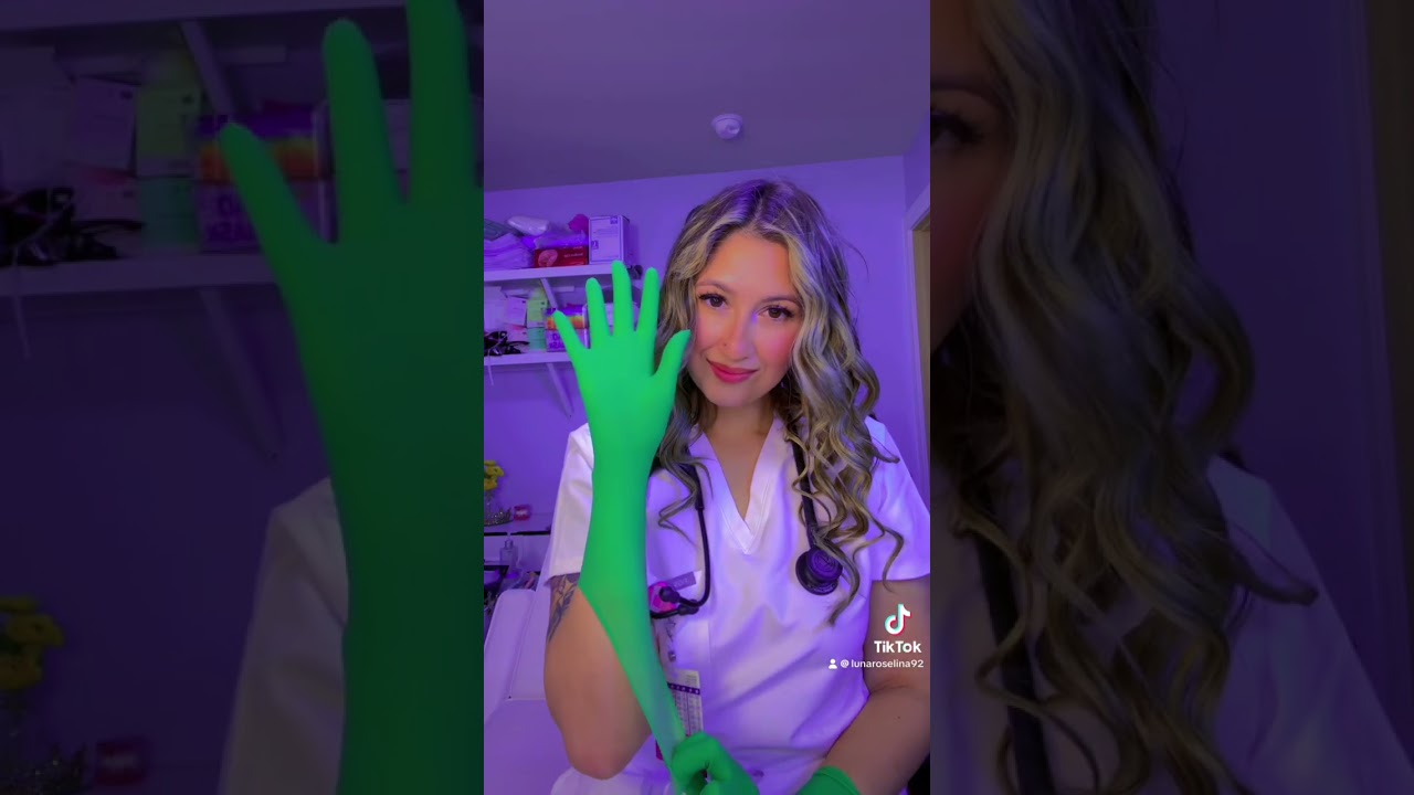 Добро пожаловать в мою клинику! #asmr #перчатки #asmrgloves #asmrglovesзвуки #звукиперчаток #звук...