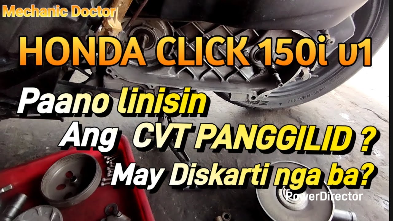 Paano linisin Ang CVT PANGGILID,May Diskarti nga ba?