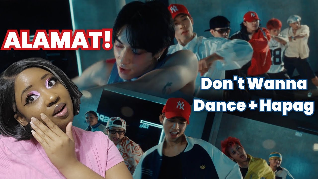 ALAMAT • Don't Wanna Dance + Hapag • DANCE PRACTICE Reaction (moving version)