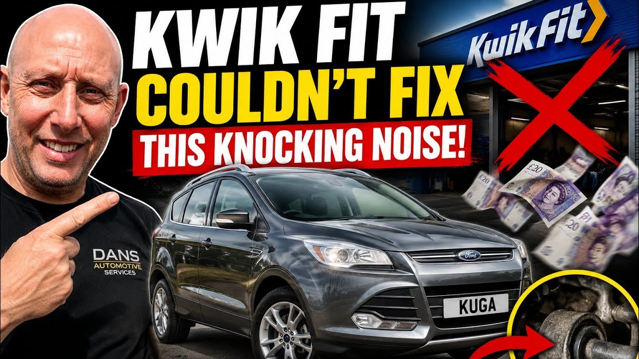 Ford Kuga 2016 года выпуска: сильный стук, который не смогли устранить специалисты KWIK FIT! #you...