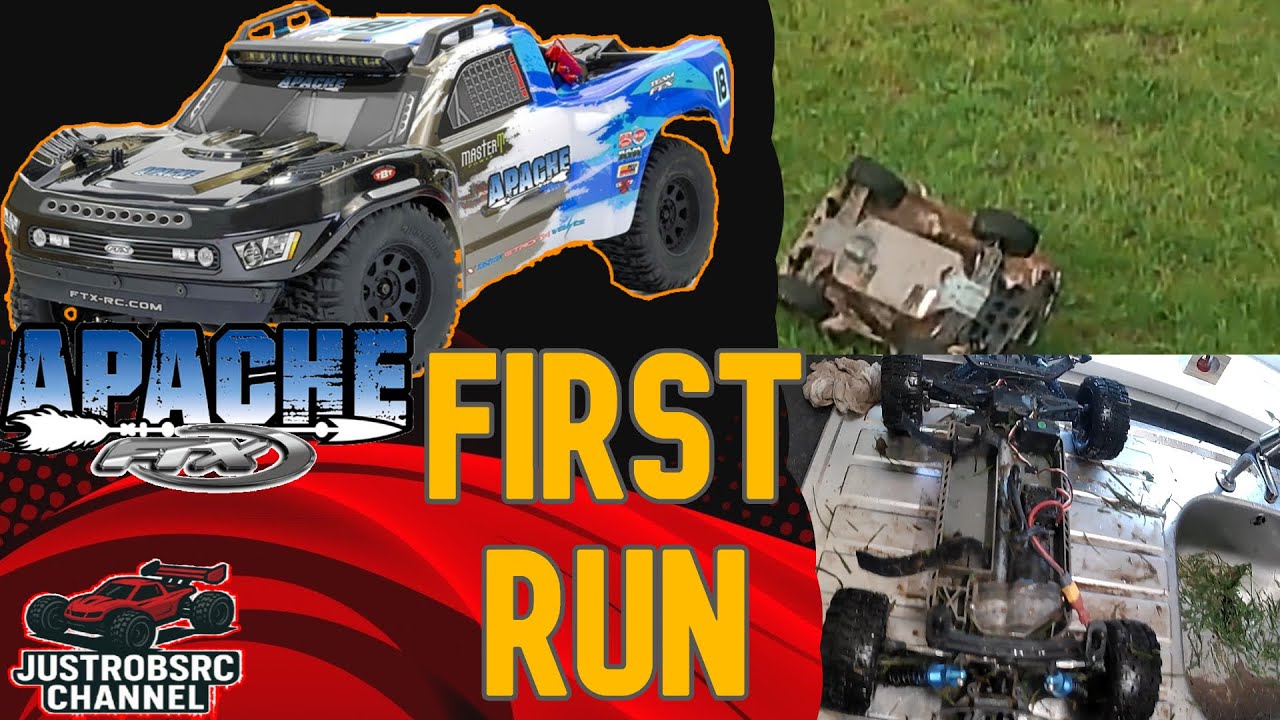 FTX Apache first run! *5200 80C ZEE 3S LIPO*