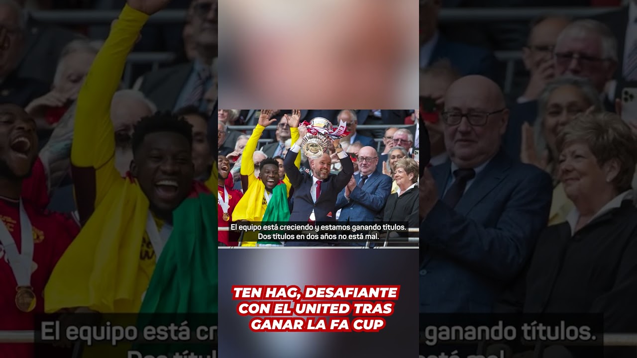 TEN HAG y su DARDO directo a la directiva del UNITED