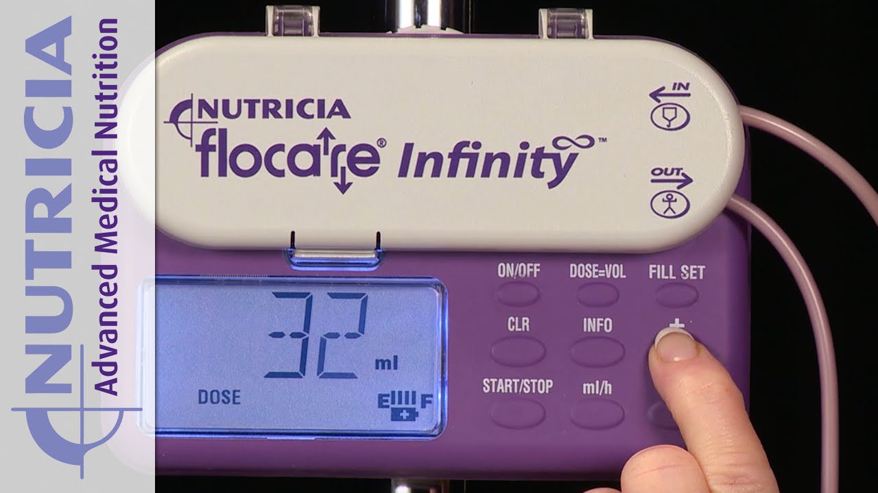 Programmierung Flocare Infinity Ernährungspumpe I Nutricia