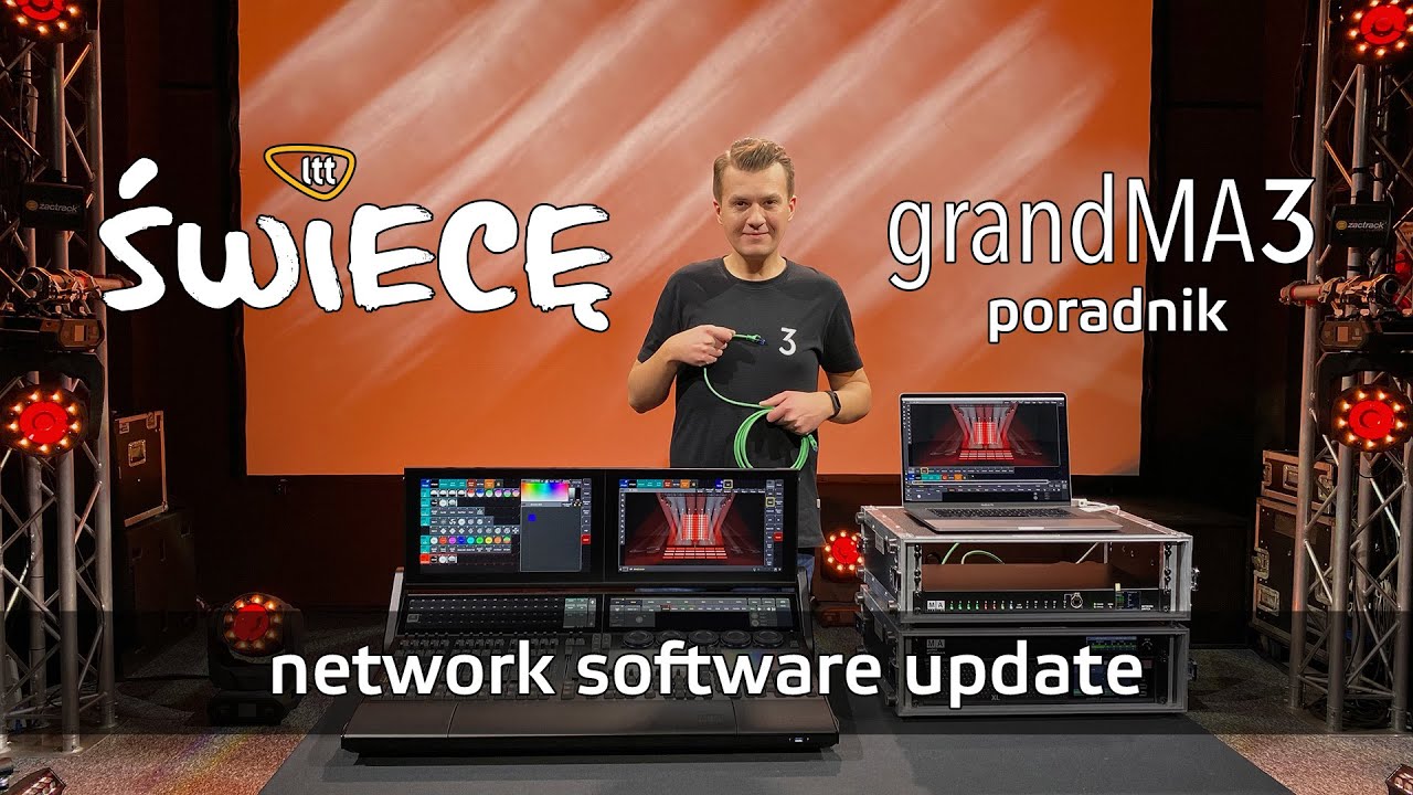 Poradnik grandMA3 - Network software update