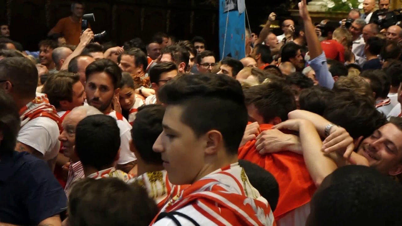 2 luglio 2019  Te Deum  Palio di Siena di Provenzano 2019