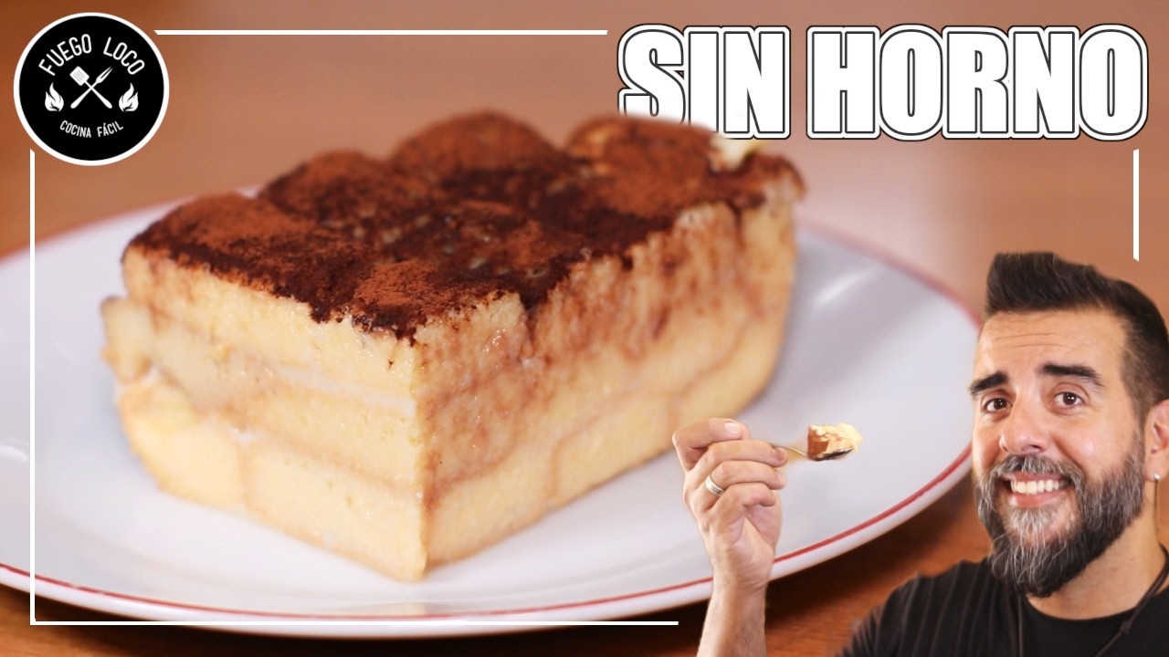 La TARTA de FLAN y VAINILLAS/SOLETILLAS M&aacute;s F&aacute;cil y Deliciosa (Sin Horno y Sin Huevo)