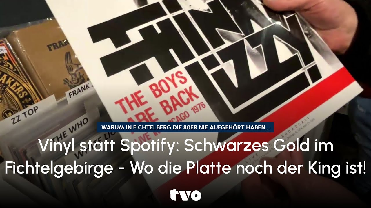 Vinyl statt Spotify: Schwarzes Gold im Fichtelgebirge - Wo die Platte noch der King ist!