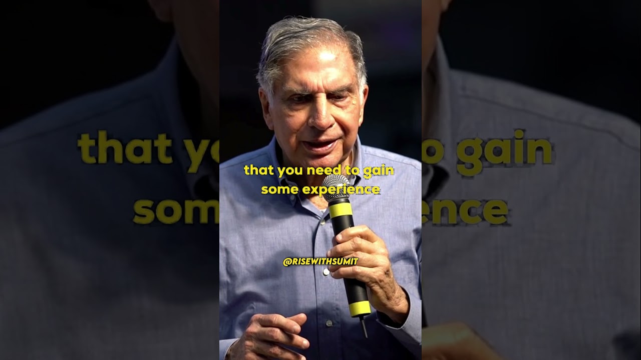 A Message to Young Generation!✨ | Ratan Tata Motivation✨