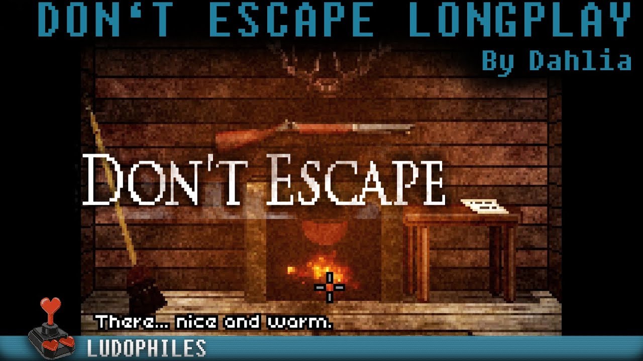 Don't Escape - Longplay / Full Playthrough / Walkthrough (no commentary)