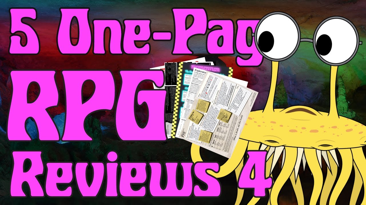 5 One-Page RPG Reviews 4
