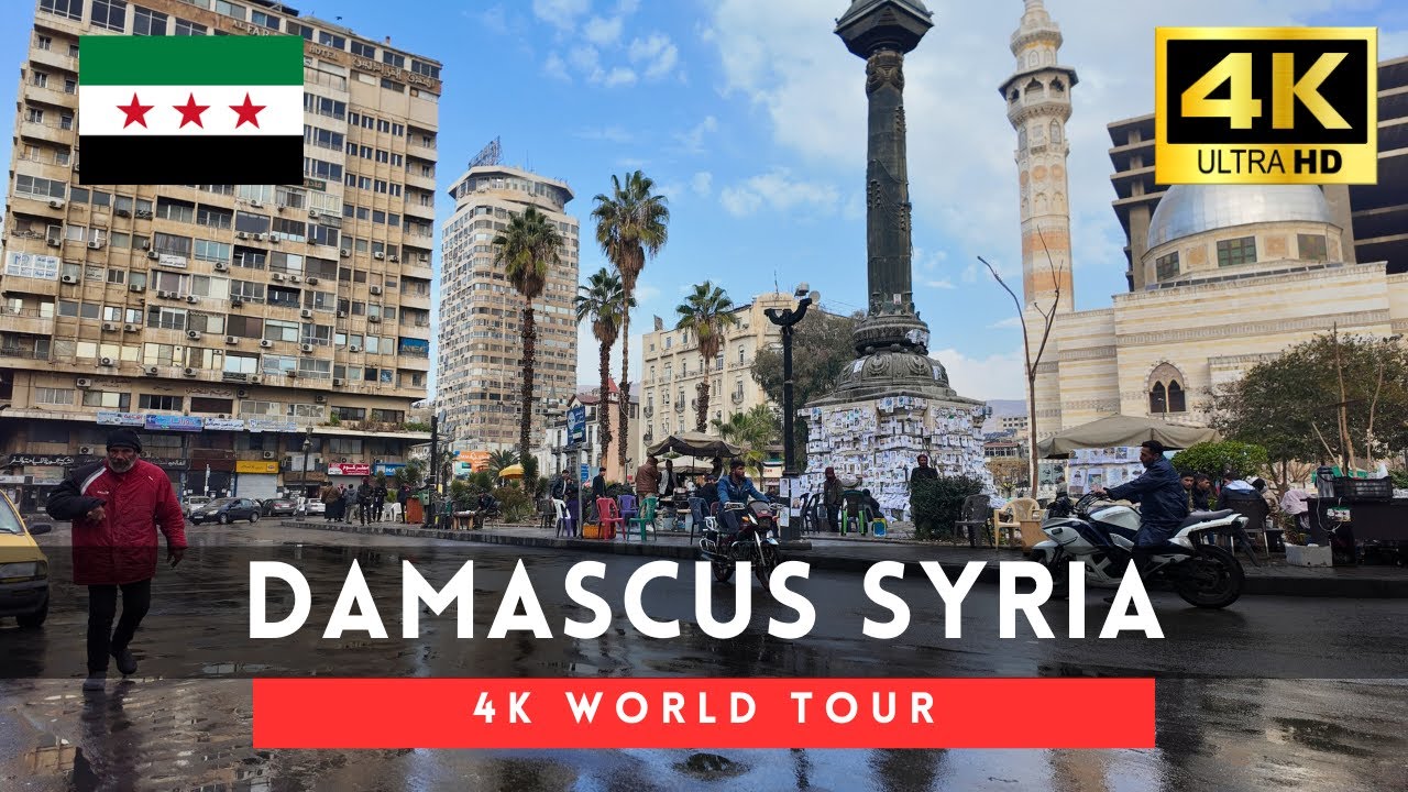 🇸🇾Damascus 4k walk - Syria 4K Morning Walking Tour｜Dec 2024