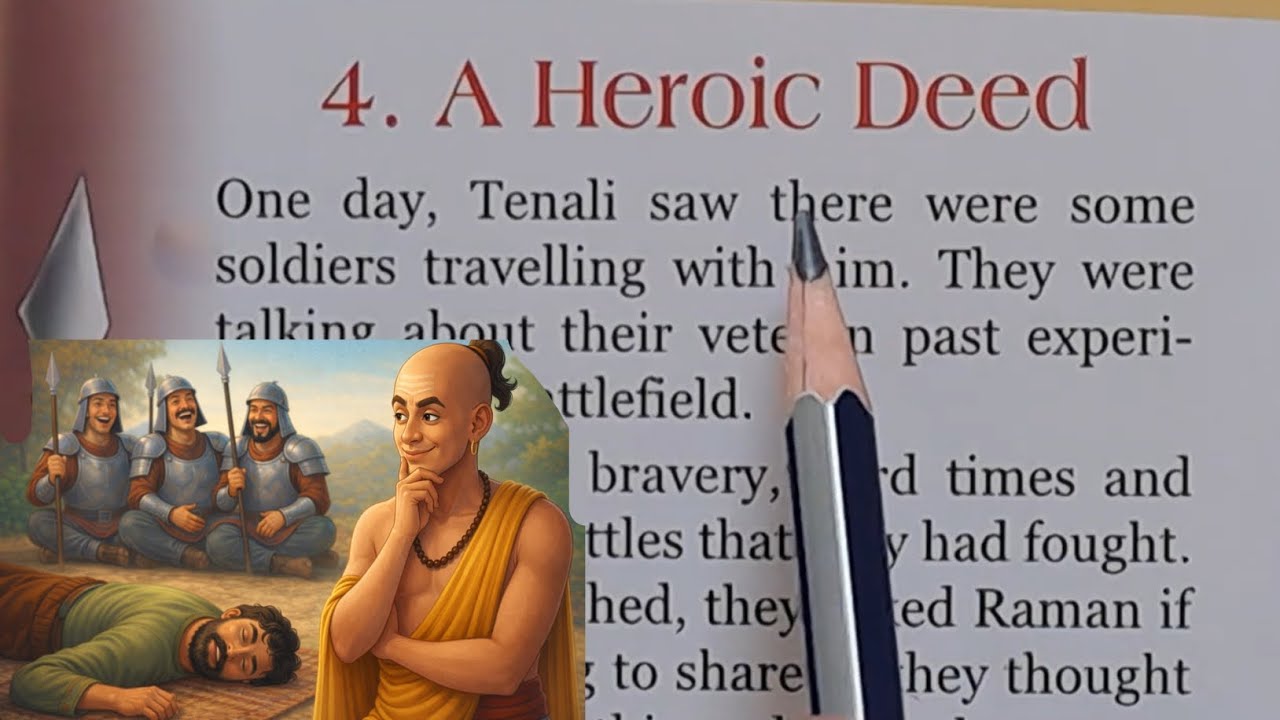 एक वीरतापूर्ण कार्य/A Heroic Deed/English Story Translation/English Reading Practice 