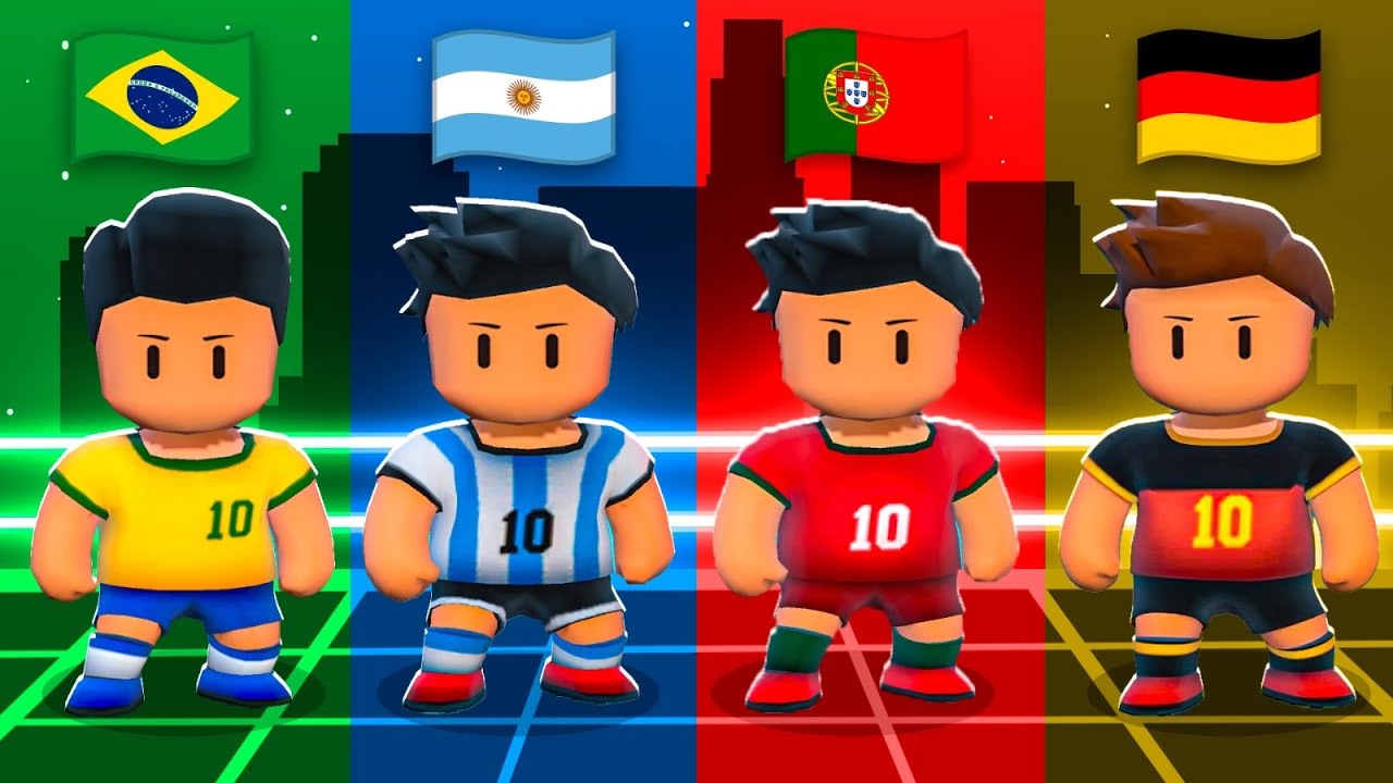 FIZ UMA COPA DO MUNDO NO STUMBLE GUYS - A SELE&Ccedil;&Atilde;O QUE PERDER T&Aacute; ELIMINADA!