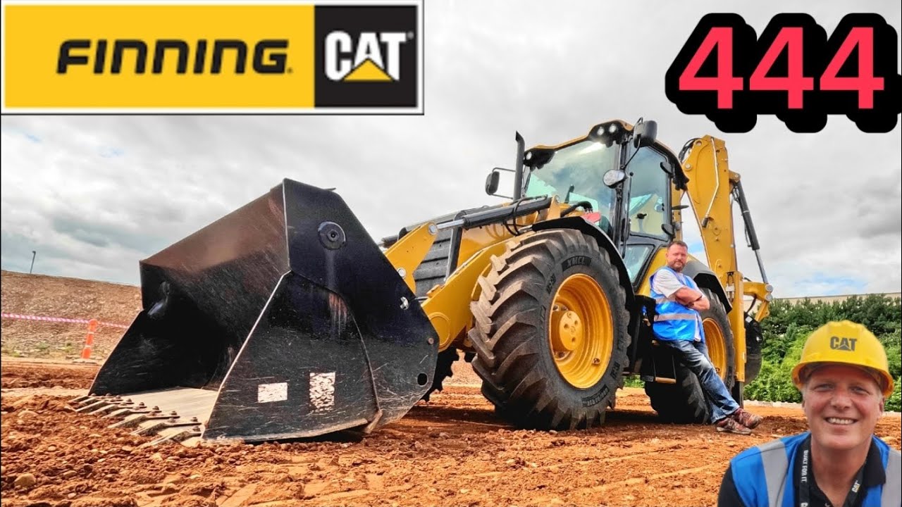 The very impressive CAT 444.