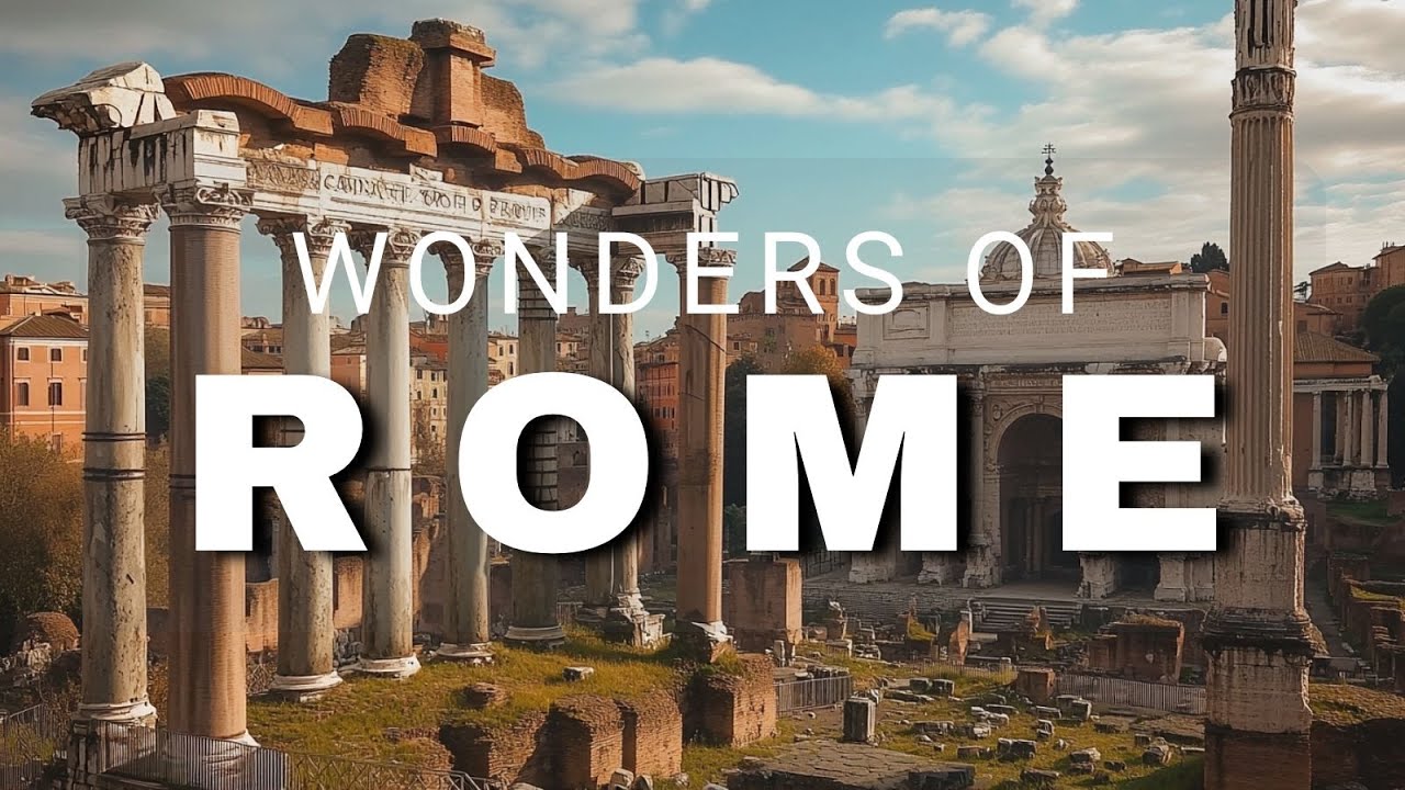 Wonders of Rome | The Most Amazing Places in Rome | Travel Video 4K