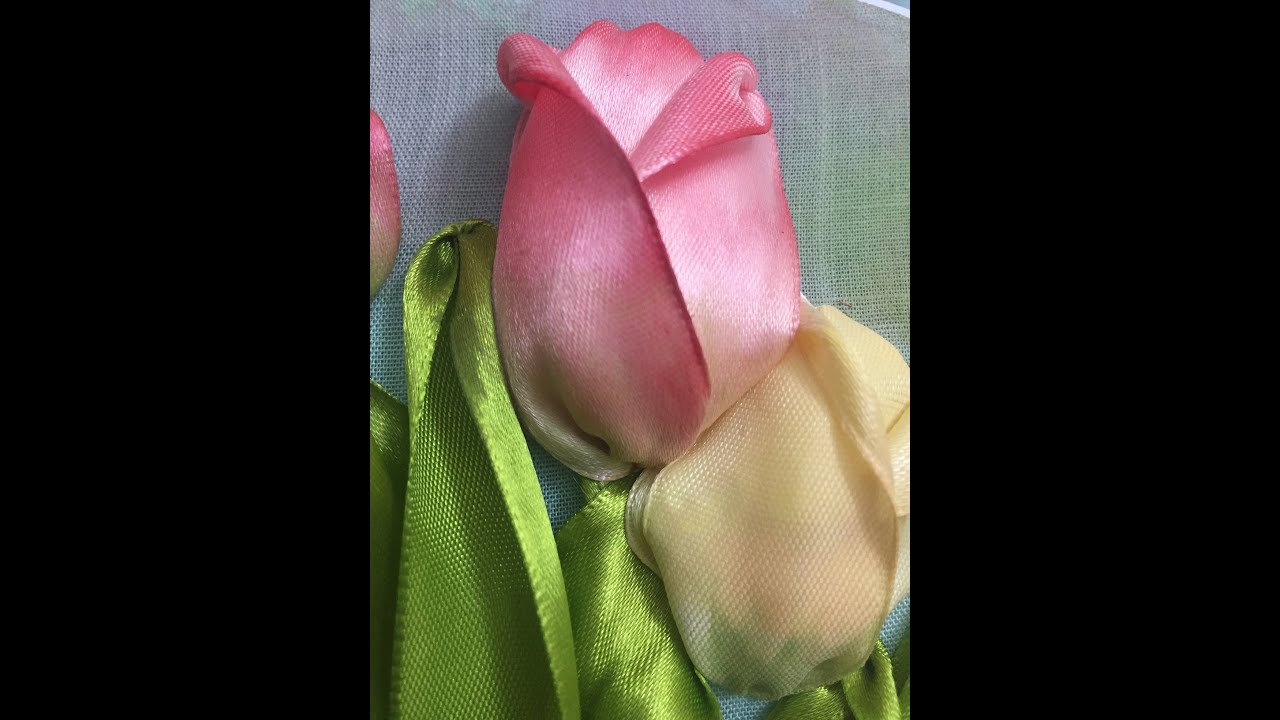 #91    Tulip flower تعرفي علي طريقة عمل زهرة التوليب  و اسرار سهولتها وتميزها
