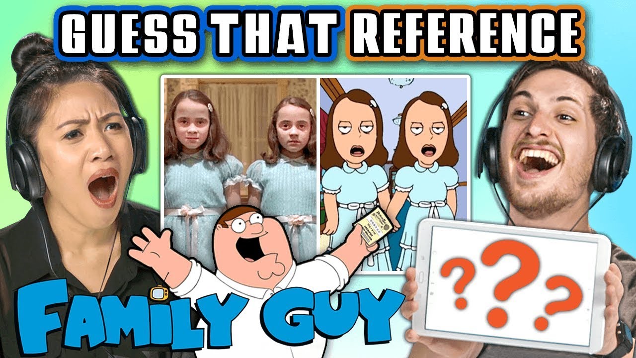 GUESS THAT FAMILY GUY REFERENCE CHALLENGE | FBE Staff Reacts