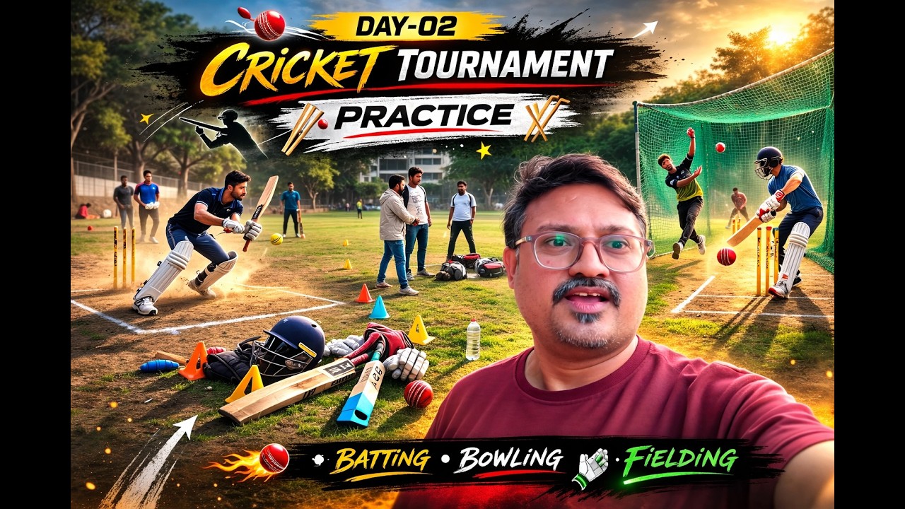 Day-02 Cricket Tournament Practice-Lost the match