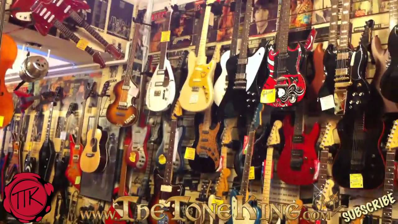 TTK on Location - London's Guitar Strip - Denmark Street, London England, U.K. - United Kingdom Soho