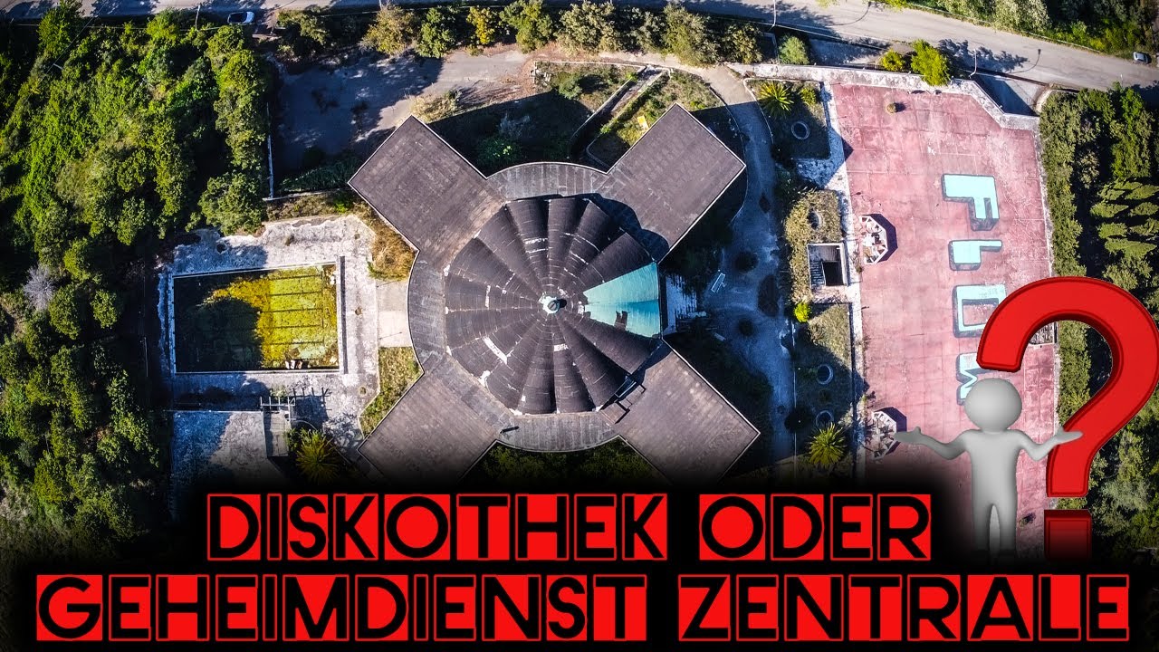 Gebaut wie die Zentrale des Geheimdienstes I Die seltsamste verlassene Diskothek in Italien