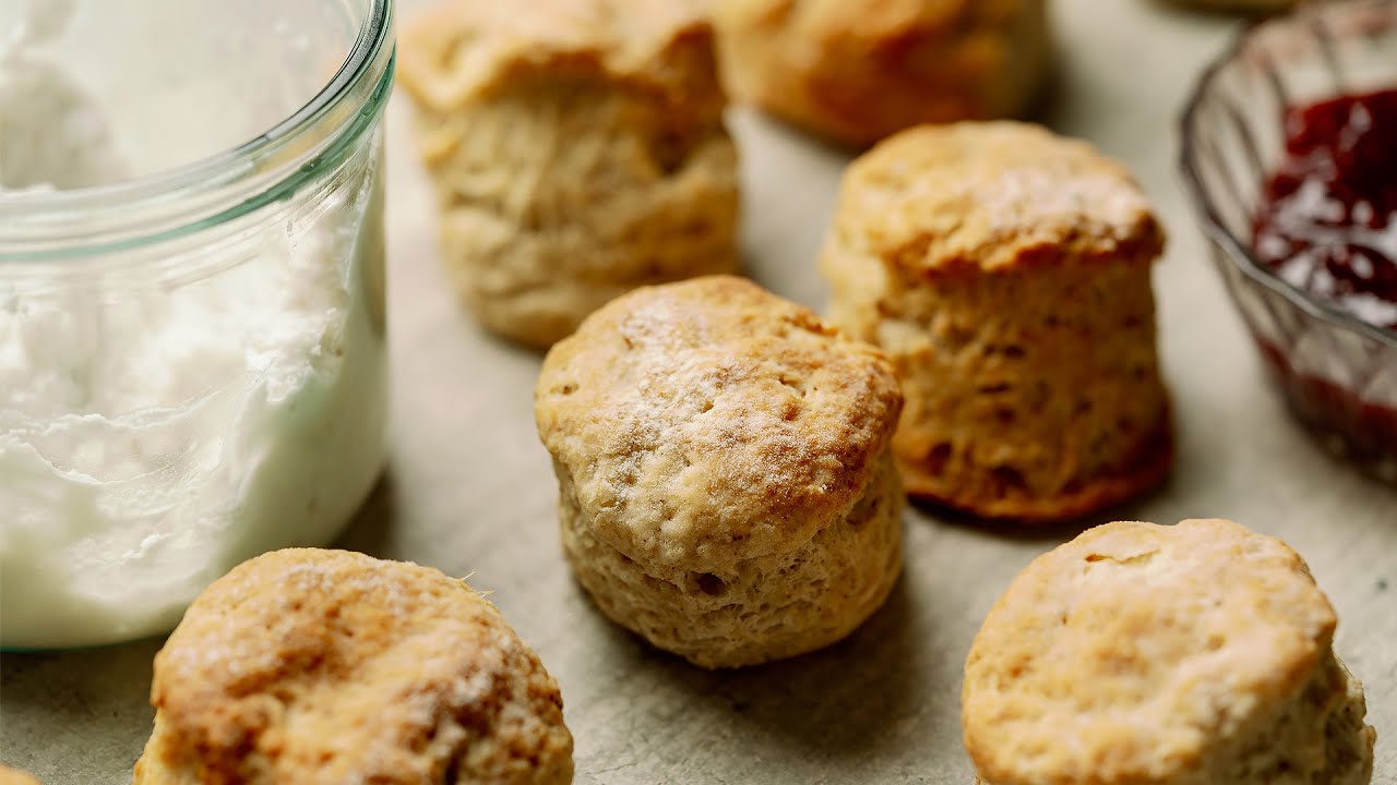 Easy RISE Vegan Scones WITH LAYERS! No butter!