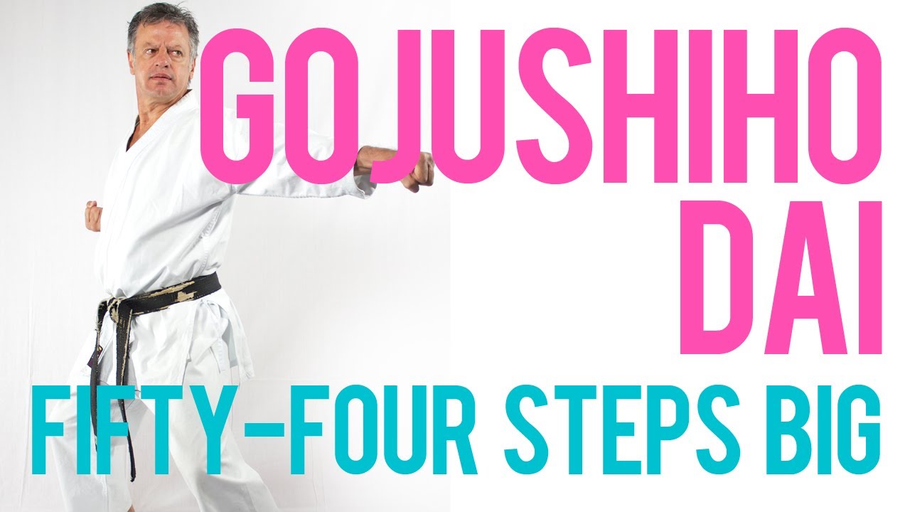 Gojushiho dai - Fifty-Four Steps -- Big - Shotokan Kata By Soon Pretorius (Former World Champion)