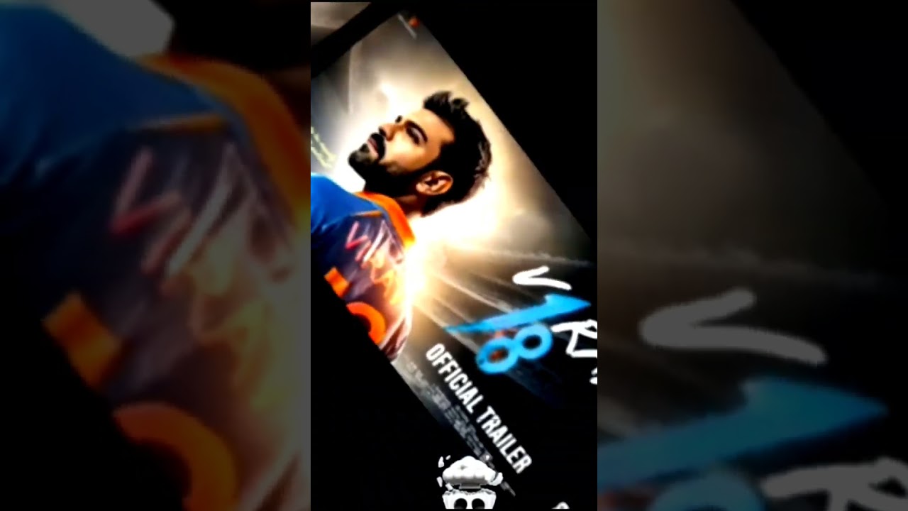 VIRAT KOHLI #Jarsey no. 18 #Official trailer #RAM CHARAN #cricket #viral