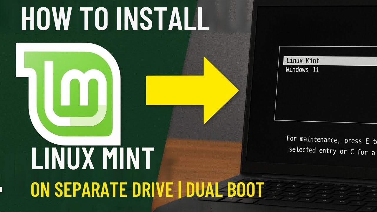 Install Linux Mint on a Separate Drive &ndash; Dual Boot with Windows 11