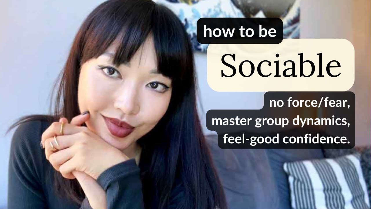How to be SOCIABLE (without MASKING)
