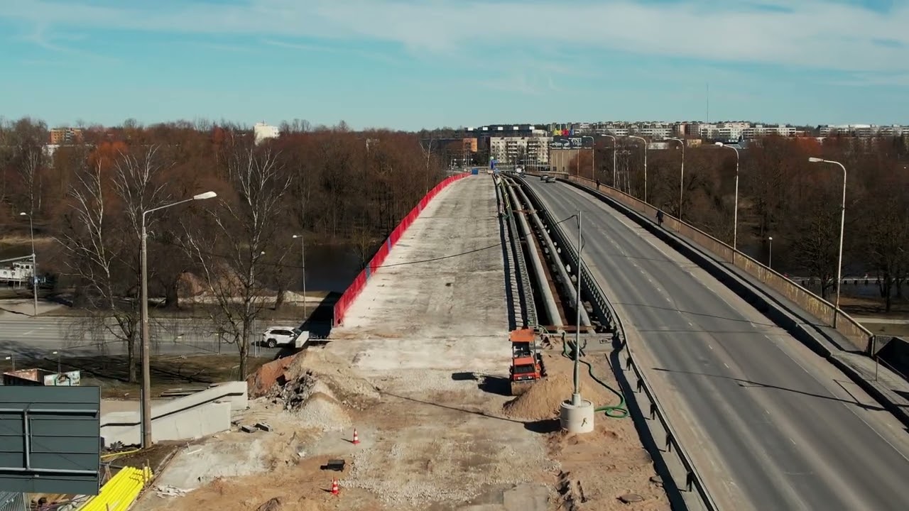 Tartu Sõpruse sild, märts 2025