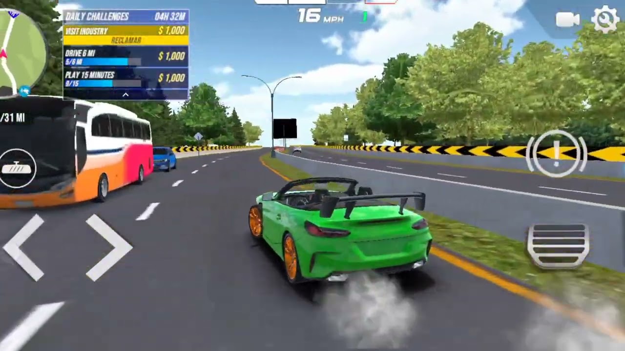 Rode king car racing simulator part-7।।#kidsgames #hunumancarracing 