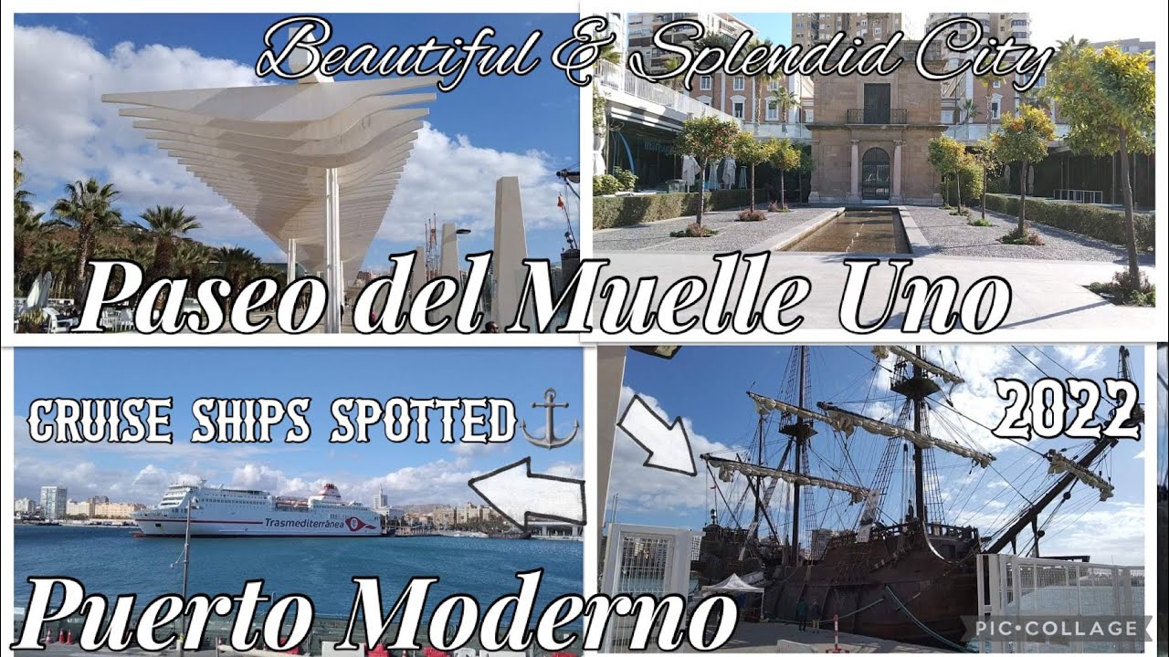 Paseo del Muelle Uno ||Puerto  Moderno || Latest Update Day Walk Tour, #CruiseShip Spotted || Part 2