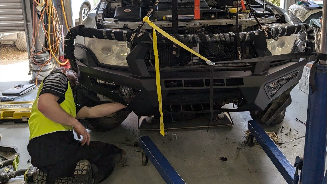Mitsubishi Pajero Alpha4x4 Bull Bar - CRUCIAL Installation Tips!