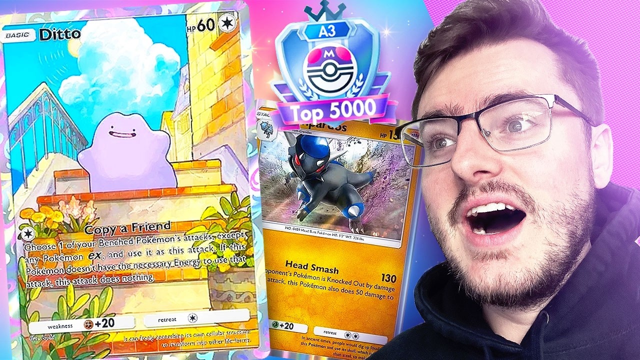INSANE Ditto Deck Hits Top Ranks | Pokemon TCG Pocket