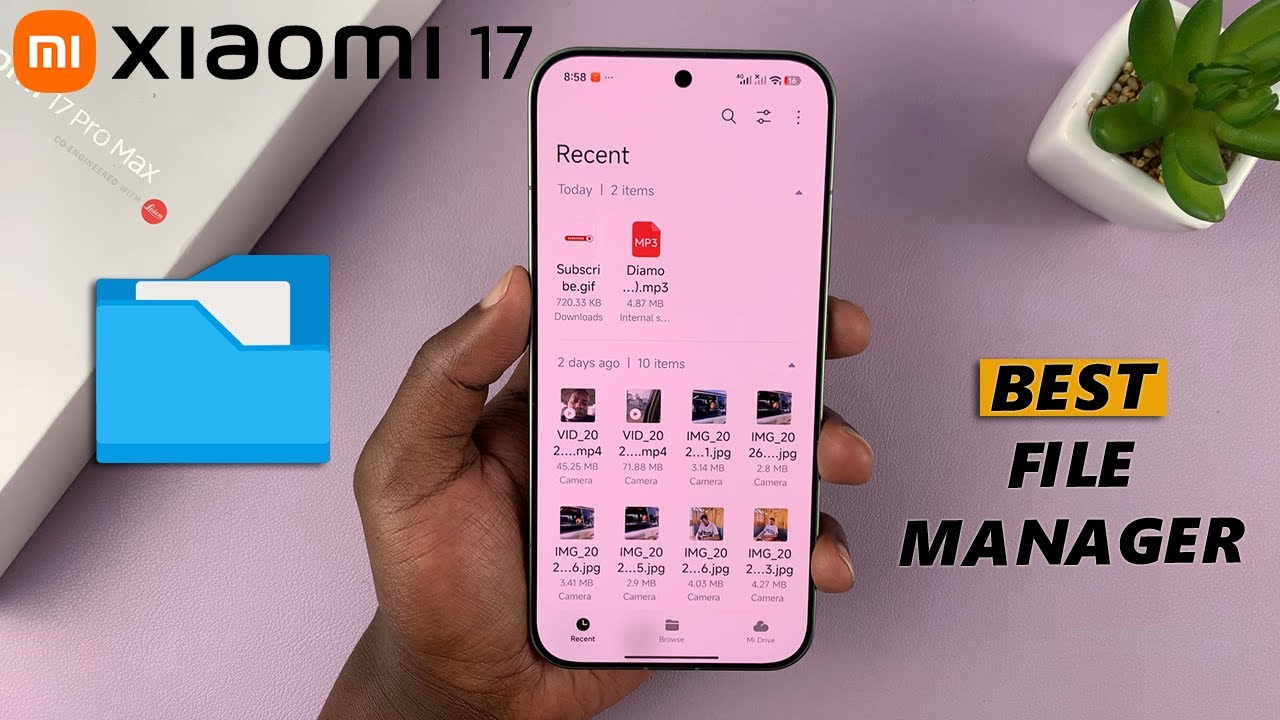 Улучшенный файловый менеджер для вашего Xiaomi 17 Pro