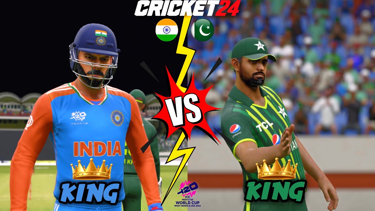 🇮🇳INDIA vs 🇵🇰PAKISTAN | CRICKET 24