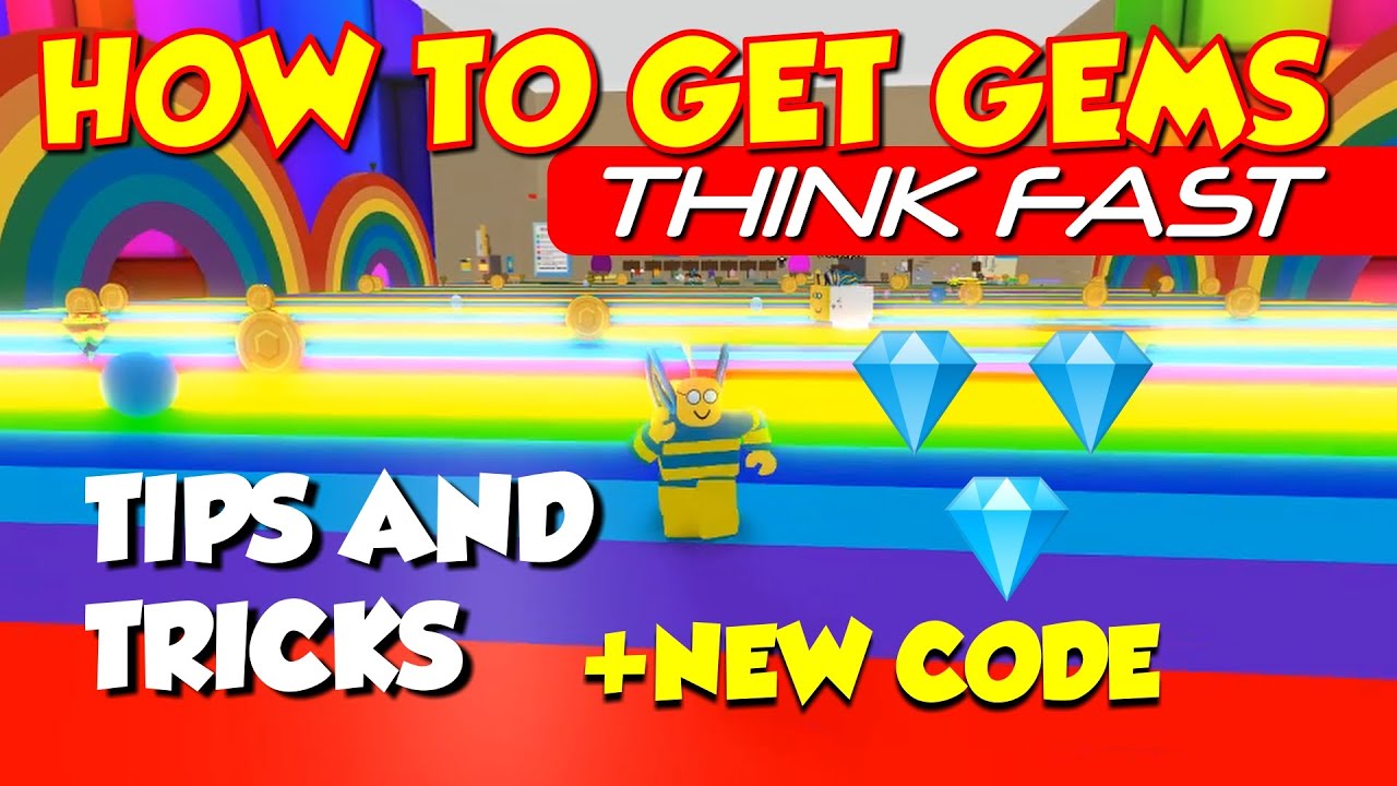How to Get Gems in Think Fast - Tips and Tricks (NEW CODE)