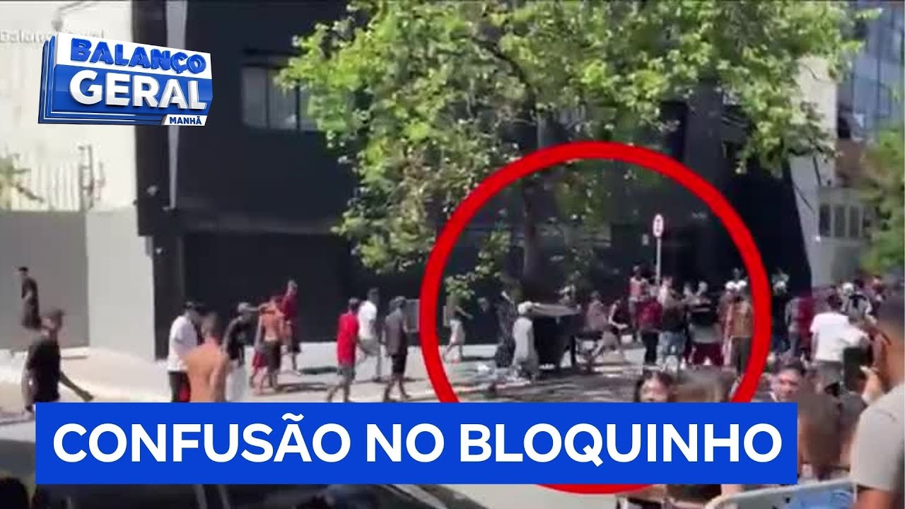 Bloquinho de Carnaval tem pancadaria e furtos na zona oeste de São Paulo