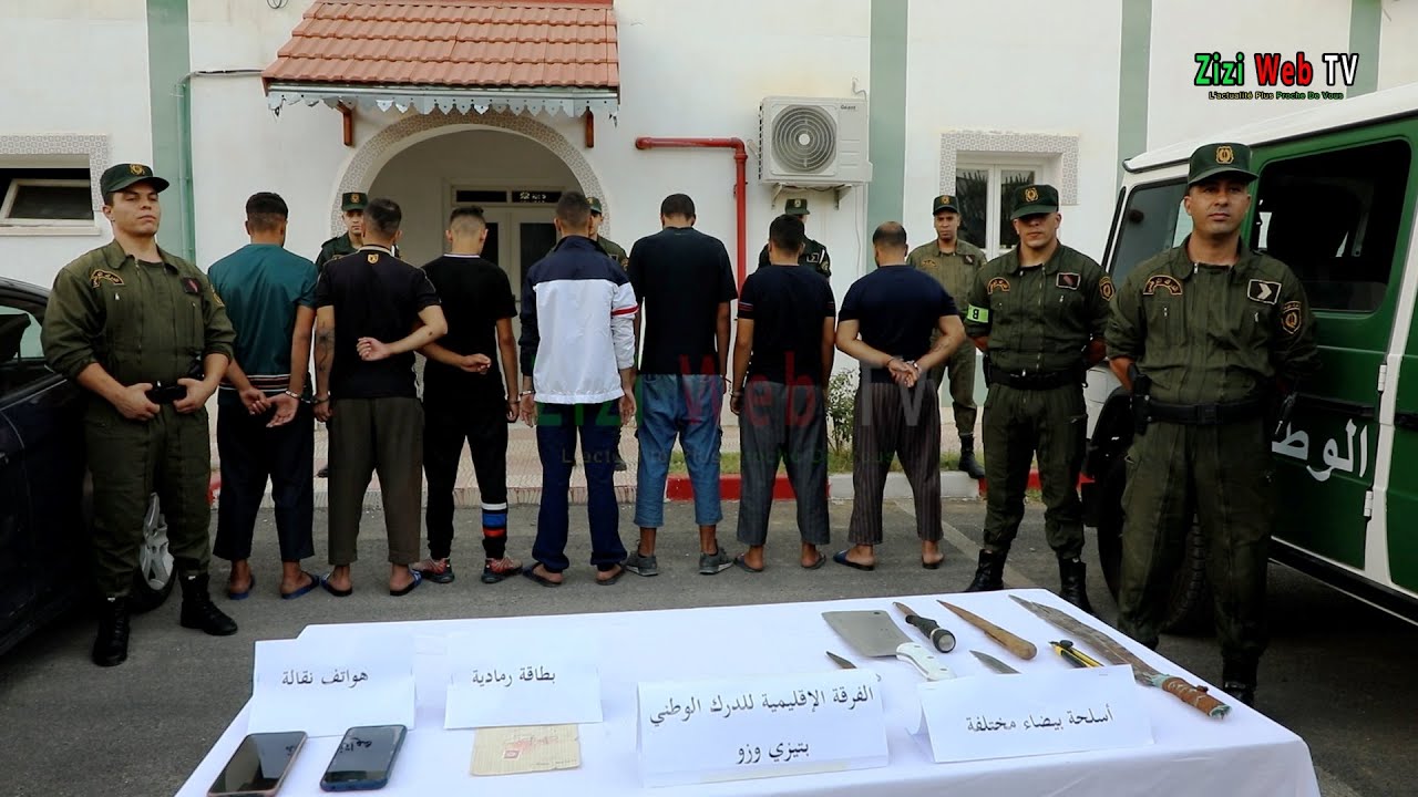 Arrestation D’un Groupe De Voleurs Et Agresseurs à Oued Aissi à Tizi-Ouzou … Les Détails …