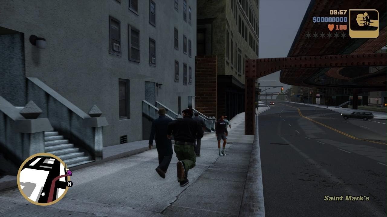 Grand Theft Auto 3 modo tryhard