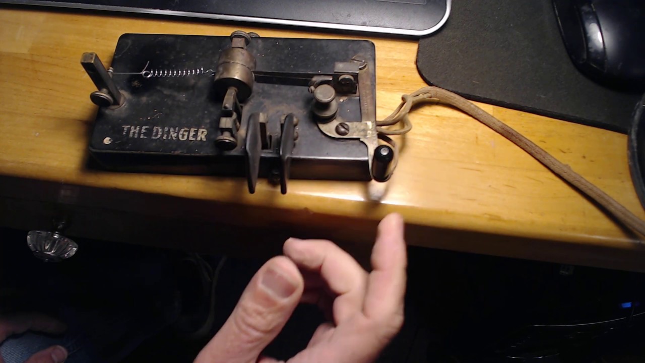 Dinger Telegraph Key (Bug)