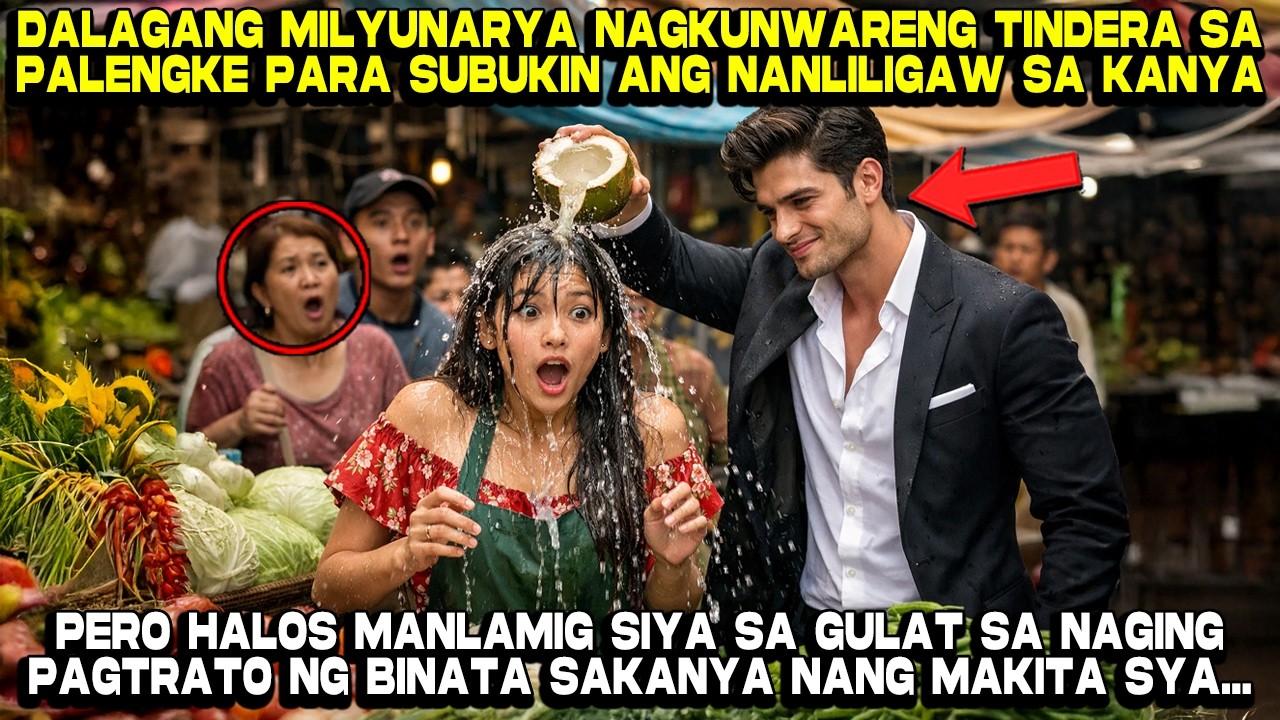 Dalagang Milyunarya Nagkunwareng Tindera sa Palengke para Subukin ang Nanliligaw sakanya pero...