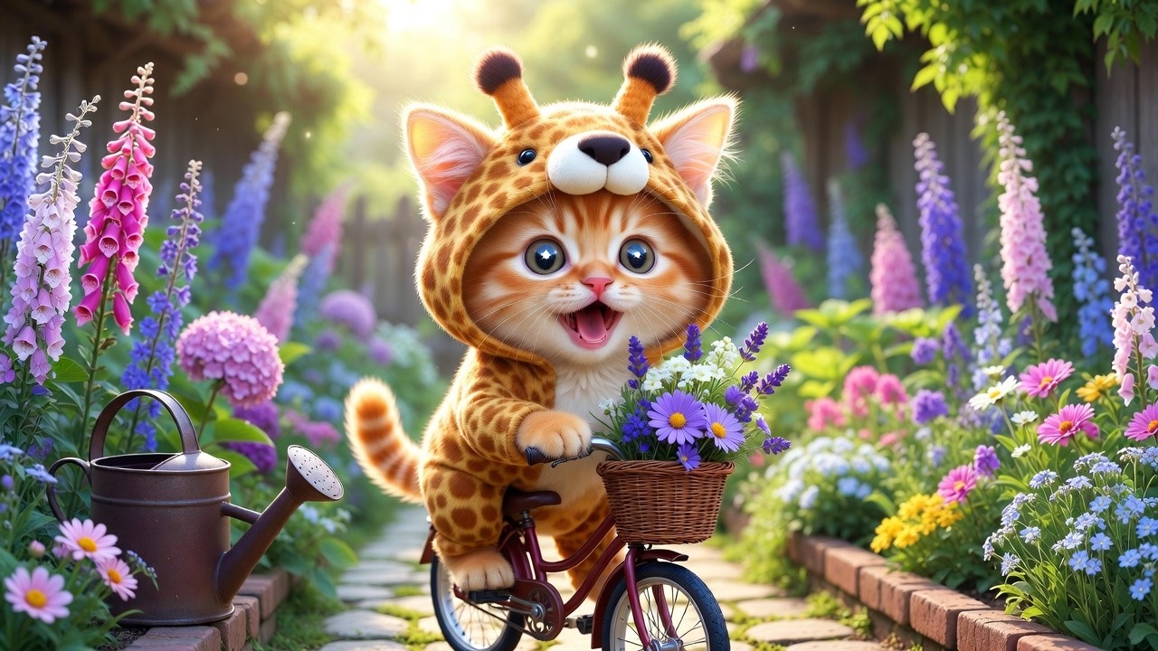 Mama Cat Left the House    The Ginger Kitten Took