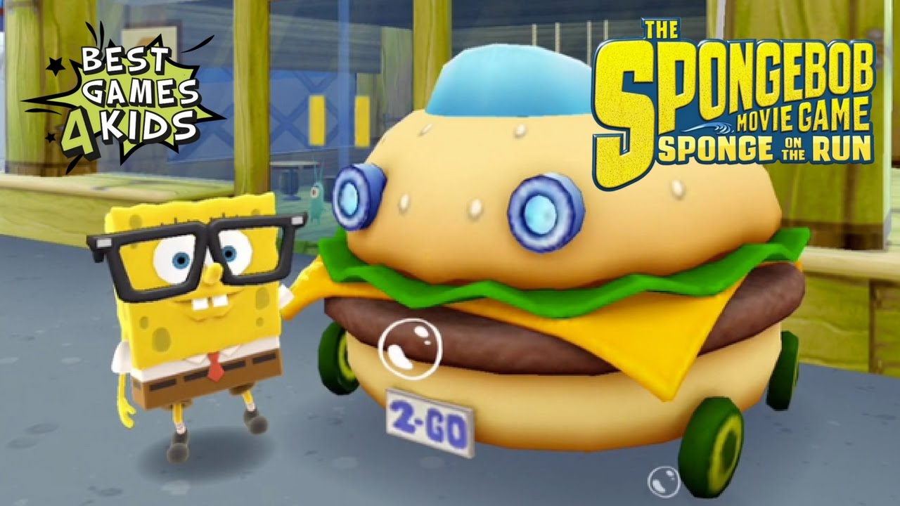 SpongeBob: Sponge on the Run | Run through Bikini Bottom & Apocalyptic Bikini Bottom! By Nickelodeon
