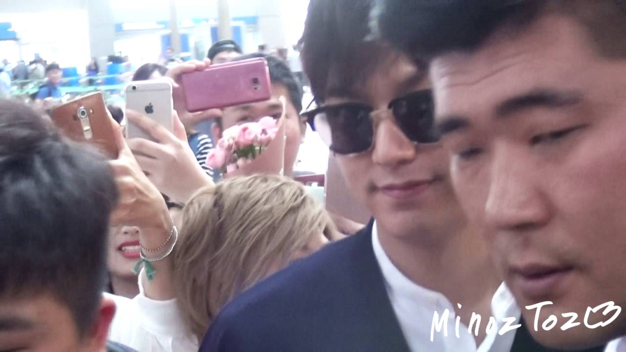 [직캠]20160911Inchen Airport LeeMinHo by.MinozToz