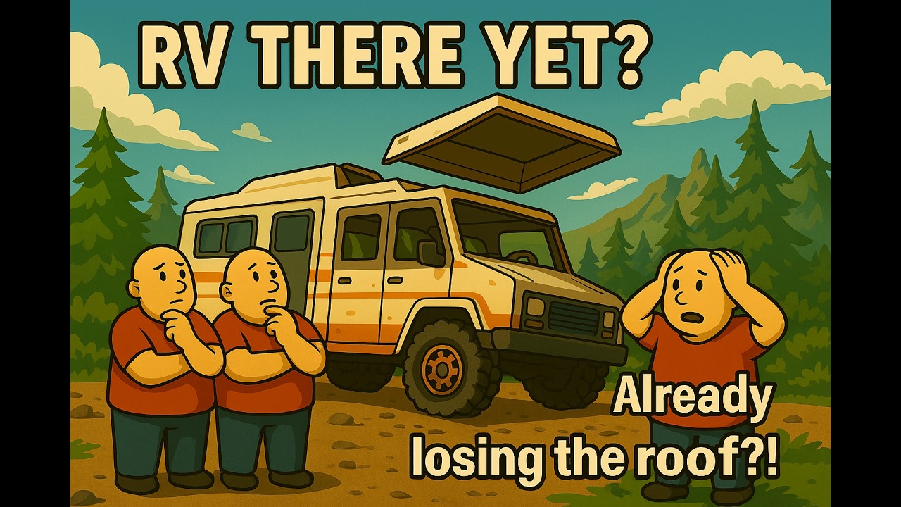 RV There Yet Episode 1 // We lost the roof already? WHAT?!