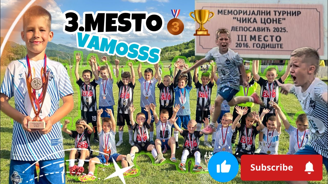 VLOG Turnir Cika Cone Leposavic - OSVOJILI SMO 3. MESTO VAMOS
