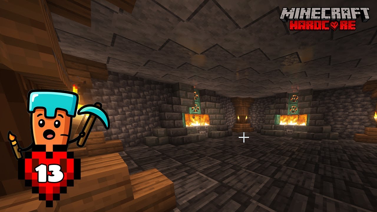 I Went on a MINING ADVENTURE in Hardcore Minecraft!!