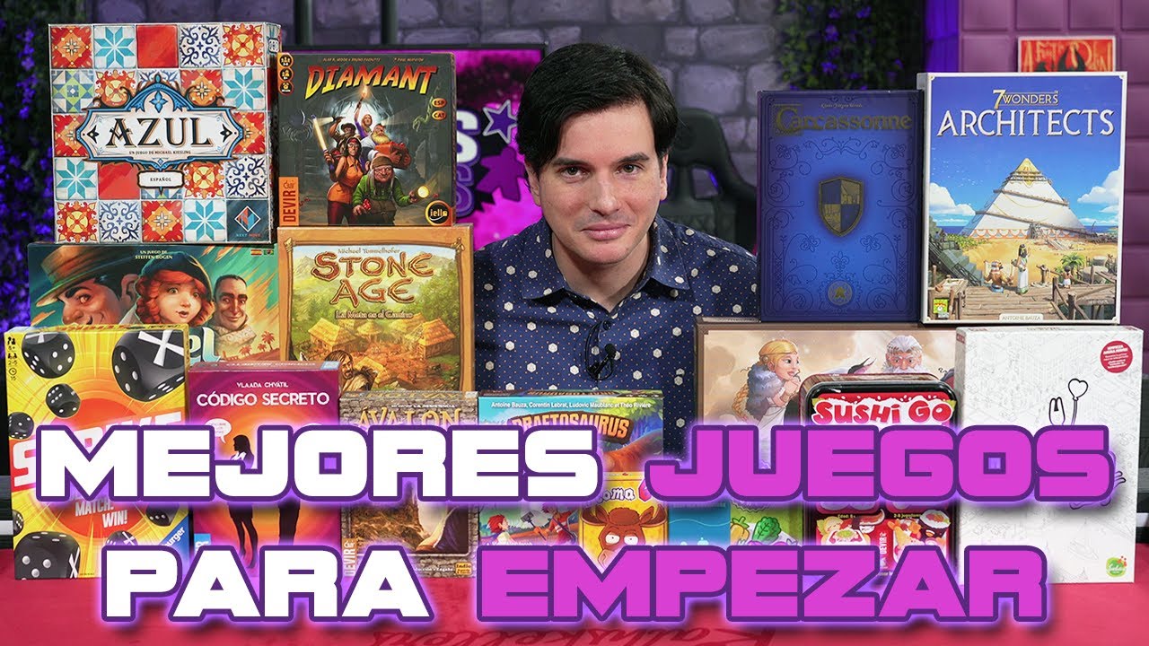 Los MEJORES juegos de mesa para empezar en la afición | Juegos TOP